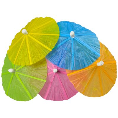 Parasolka papierowa do drinka 16 sztuk mix