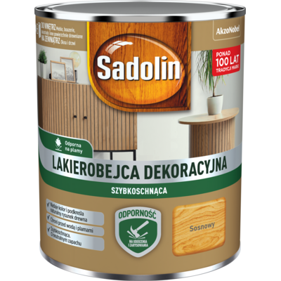 Sadolin Lakierobejca Dekoracyjna szybkoschnąca sosnowy 0,7 l