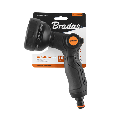 Bradas Pistolet 10-funkcyjny SMOOTH CONTROL BLACK LINE