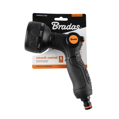 Bradas Pistolet 8-funkcyjny SMOOTH CONTROL BLACK LINE