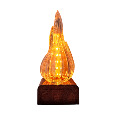 Wkład LED z efektem żywego płomienia 15 x 7 cm