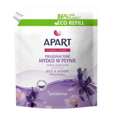 Mydło w płynie Irys Jaśmin refill APART Floral Care 900 ml