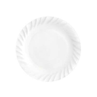 Talerz płytki Prima 26 cm biały