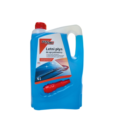 Letni płyn do spryskiwaczy 4 l z lejkiem GO/ON!