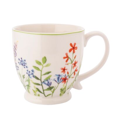 Filiżanka porcelanowa na stopce Jumbo 450 ml wielokolorowy