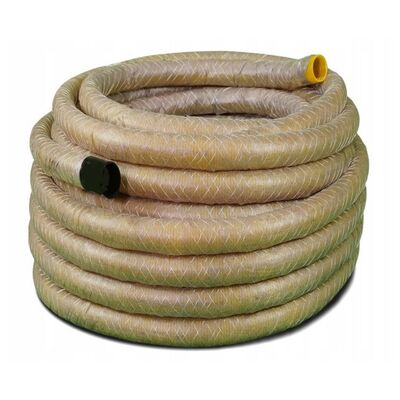 Rura drenarska PVC fi 100 mm w otulinie z PP 50 mb