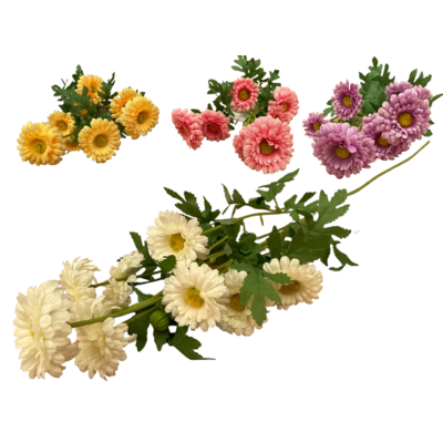Bukiet margaretek 77 cm mix