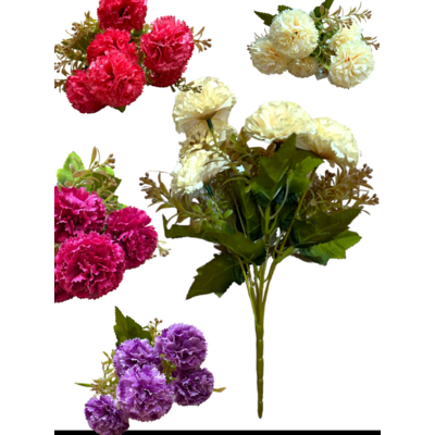 Bukiet goździków 28 cm mix