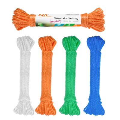 Sznur do bielizny skręcany 3 mm x 20 m