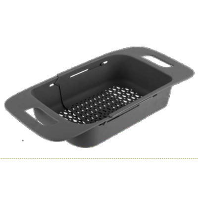 Cedzak na zlew Bonari rozsuwany grafitowy