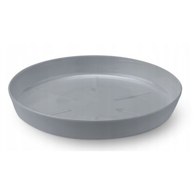 Podstawka plastikowa 14,5 cm szary Lamela