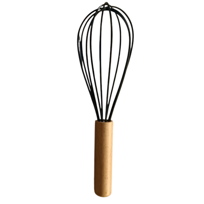 Ubijak silikonowy Degro Woody z drewnianym uchwytem 24 cm