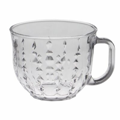 Kubek Alex 400 ml diamenciki transparentny