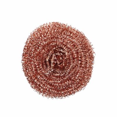 Zmywak spiralny z miedzią czerwony Pucuś New