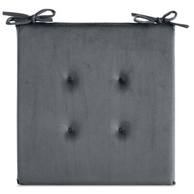 Poduszka na siedzisko Gaja 40 x 40 cm stalowy