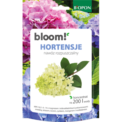 Koncentrat do nawożenia hortensji 200 g BOPON BLOOM!