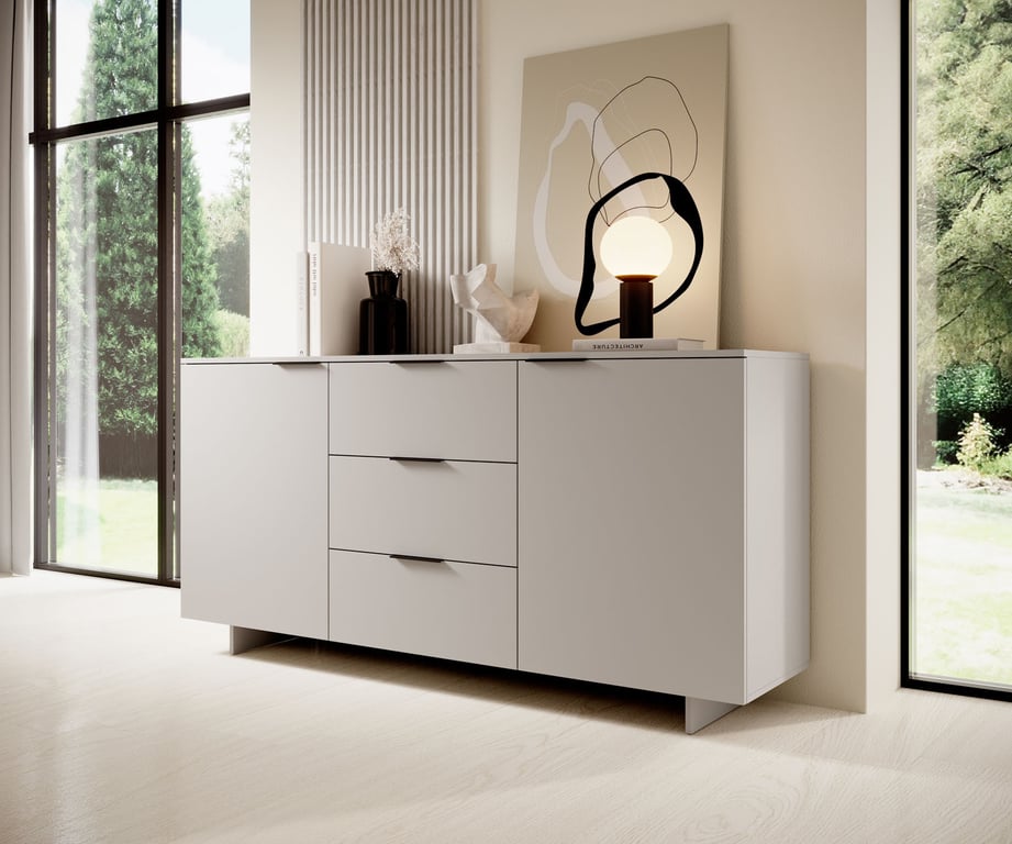 Cama Komoda 2D3S ALMA 180x41,5xH90 kaszmir