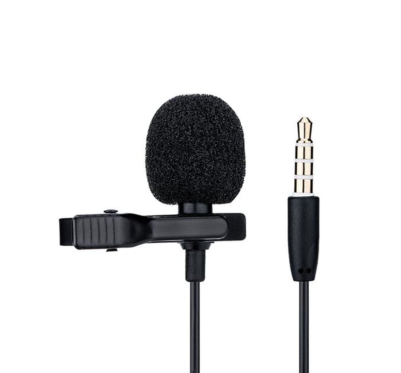 JJC SGM-28 Czarny Mikrofon do telefonu komórkowego/smartfona 03527