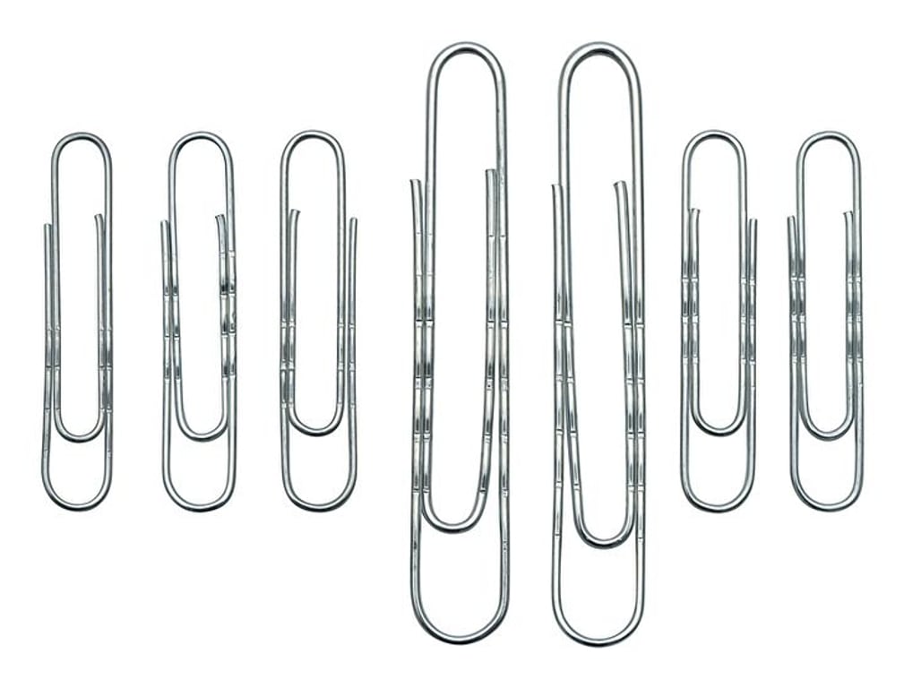 Wedo 124 75100 spinacz Metal galwanizowany 100 szt.