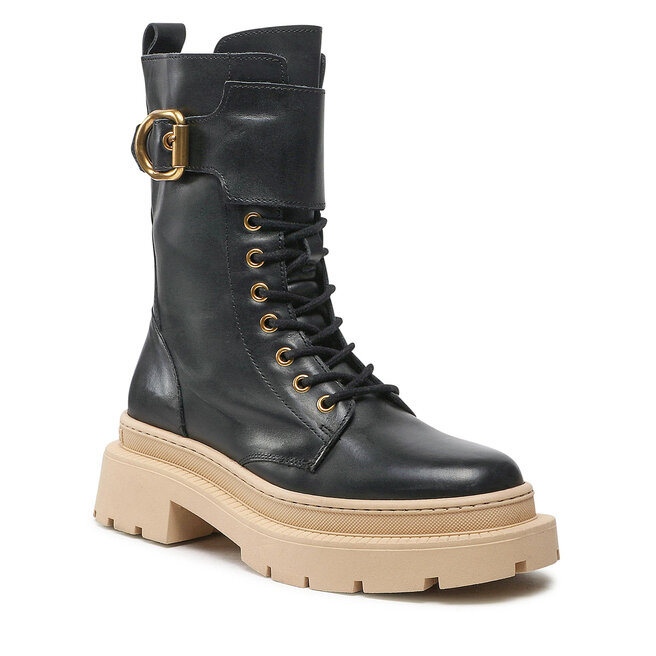 Trapery Gino Rossi 222FW105 Czarny