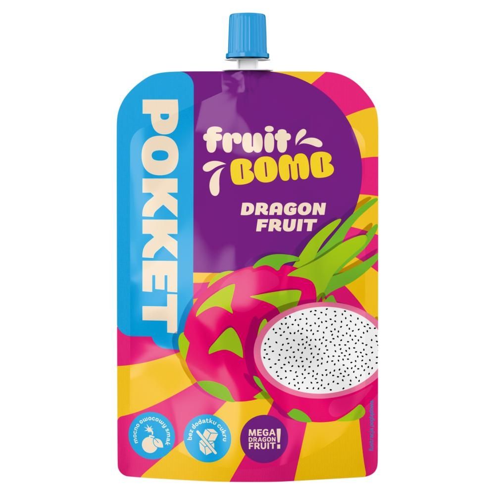 Pokket Fruit Bomb Dragon Fruit Mus owocowy 180 g
