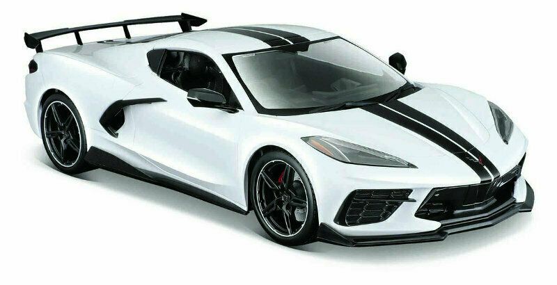 Maisto 31534-76 Chevrolet Corvette Stingray Coupe biały 124 - model lub pojazd