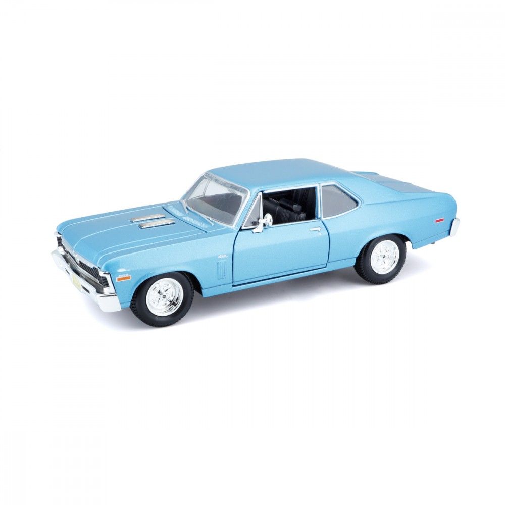 Maisto 31262-40 Chevrolet Nova Ss 1970 niebieski 124 Special Edition - model lub pojazd