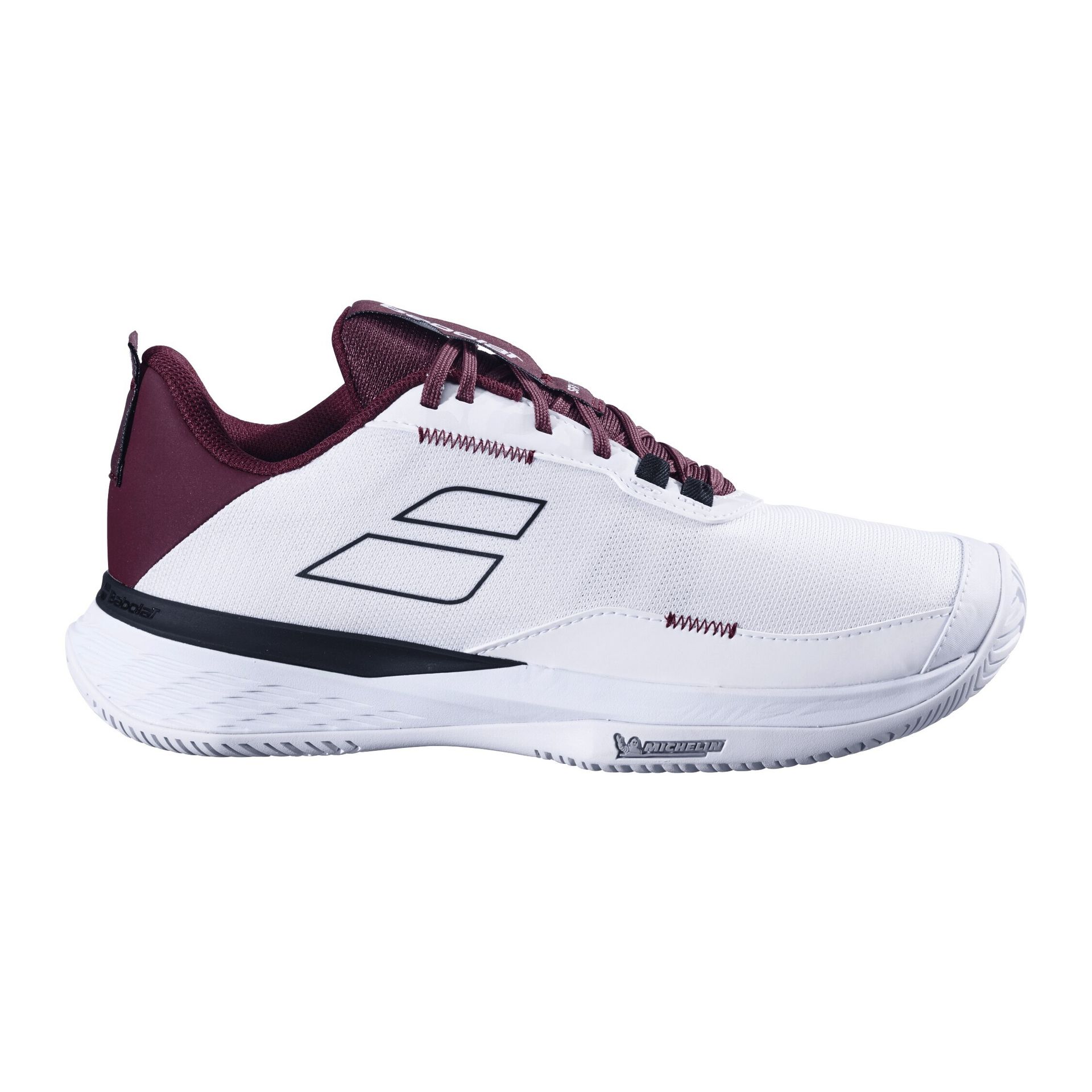 Męskie buty tenisowe Babolat SFX Evo All Court Men White/Burgundy EUR 44