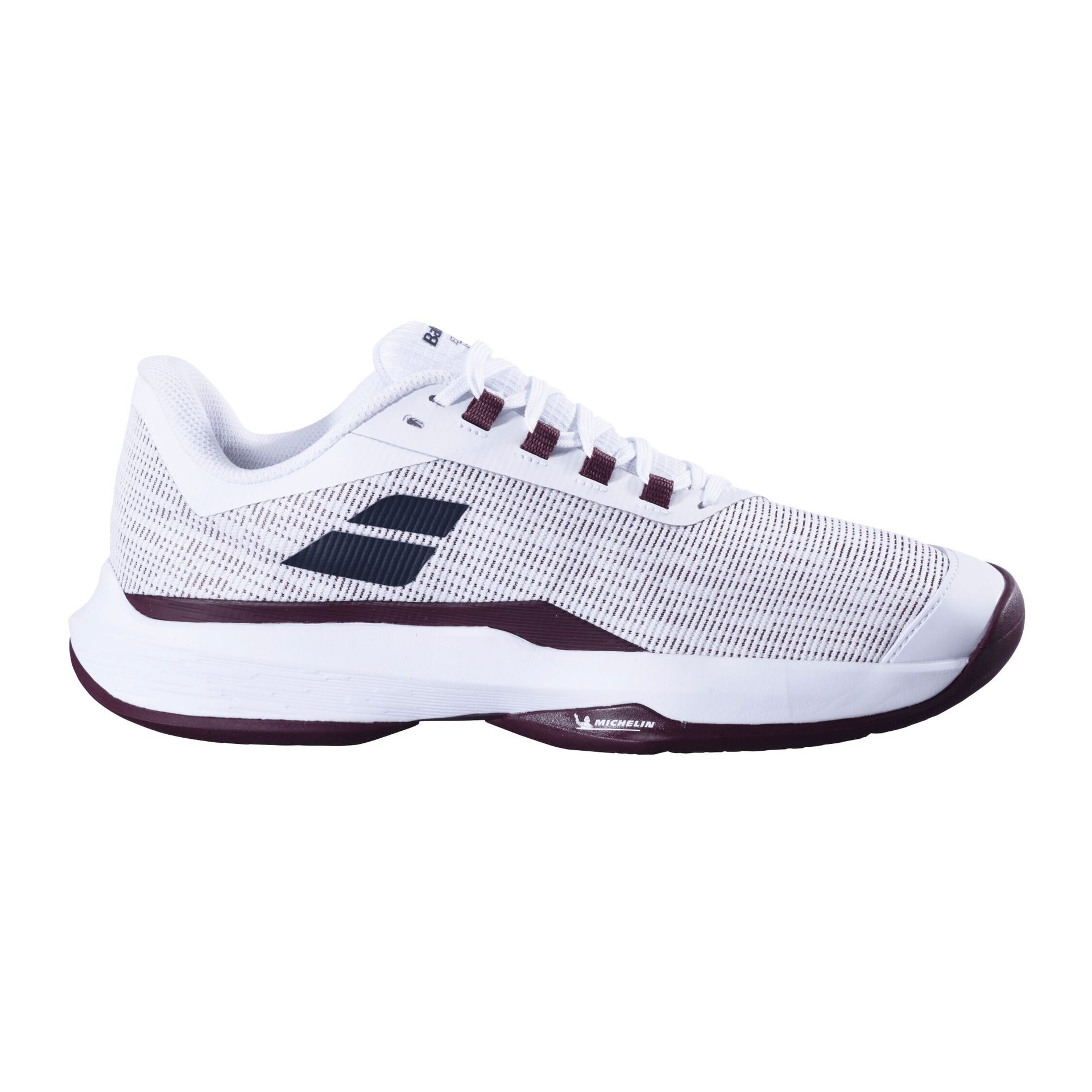 Męskie buty tenisowe Babolat Jet Tere 2 All Court Men White/Burgundy EUR 44