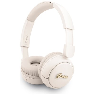 Guess 5.3 Metal Logo Script beżowy