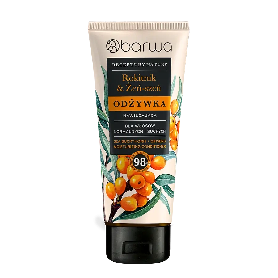 Barwa Naturalna Receptury Natury nawilżająca odżywka do włosów normalnych i suchych 200 ml