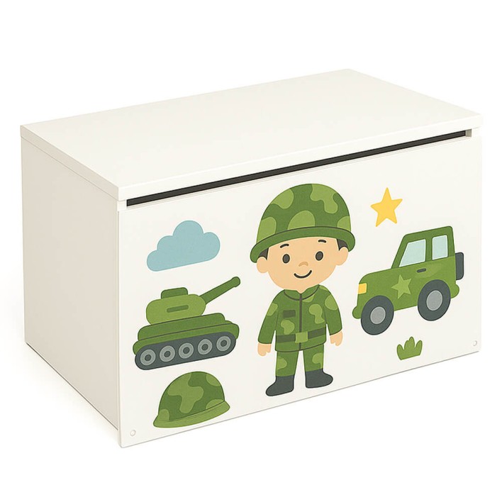 Pudełko na zabawki - żołnierzyk