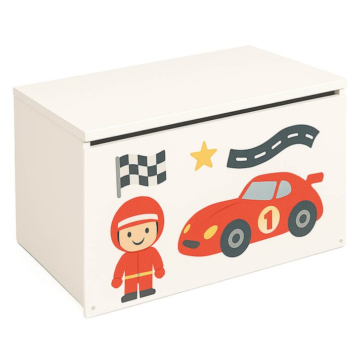 Pudełko na zabawki - mały kierowca