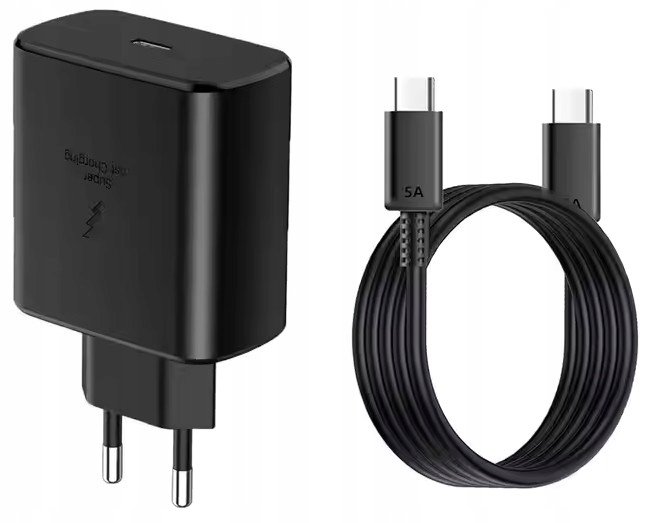 Ładowarka Sieciowa Usb-C Kabel 1M Typ C 45W Kostka Szybkie Ładowanie 4903