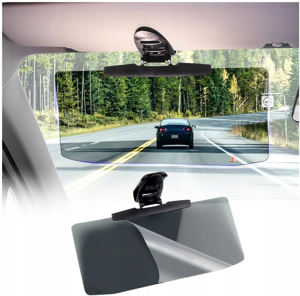 OSŁONA PRZECIWSŁONECZNA DO SAMOCHODU ANTYODBLASKOWA PRZEDŁUŻANA HD