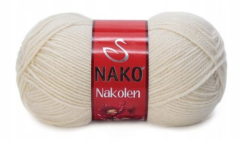 włóczka NAKOLEN kol.6383 / jasny beż .