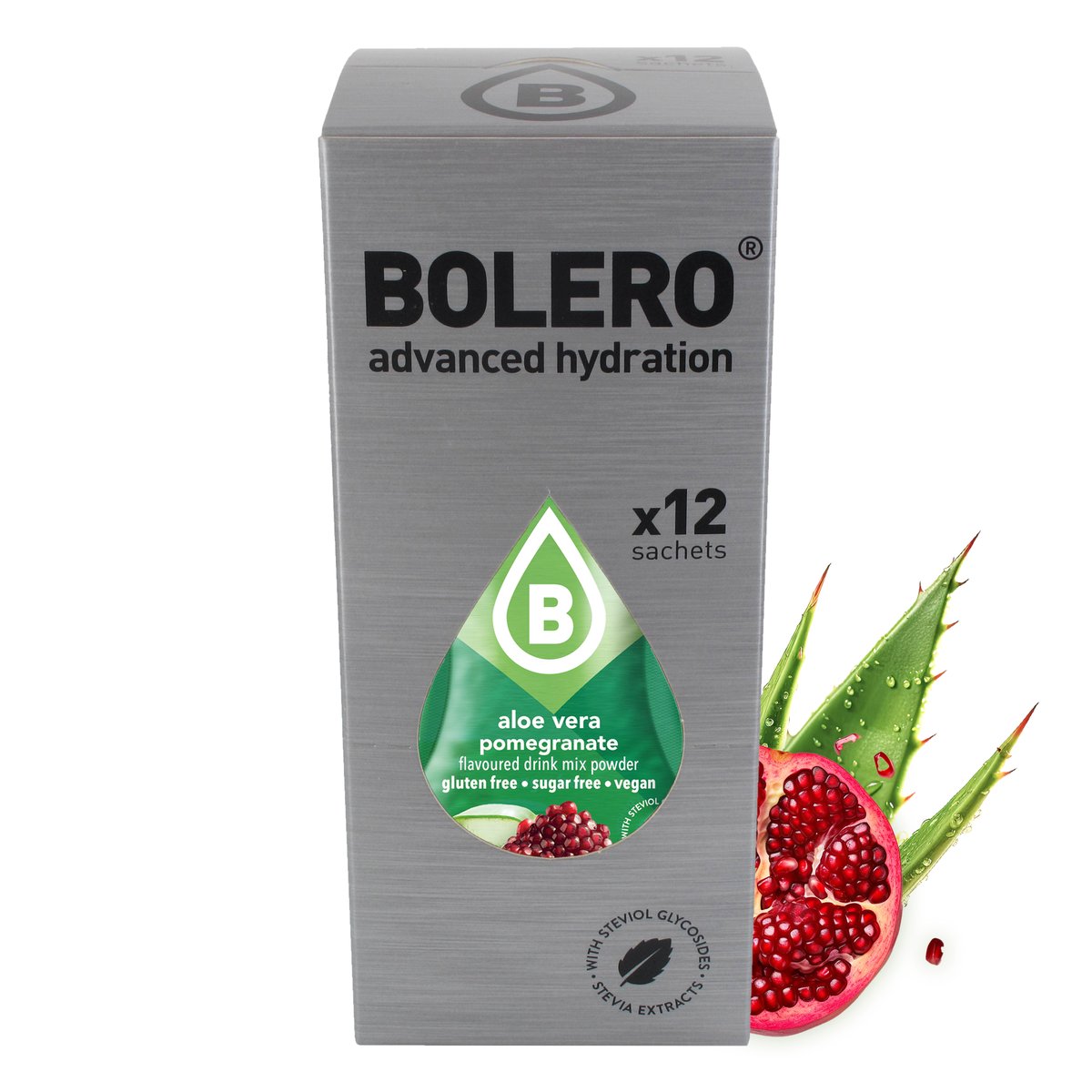 BOLERO BOX CLASSIC ALOE VERA POMEGRANATE 9g(12szt.)