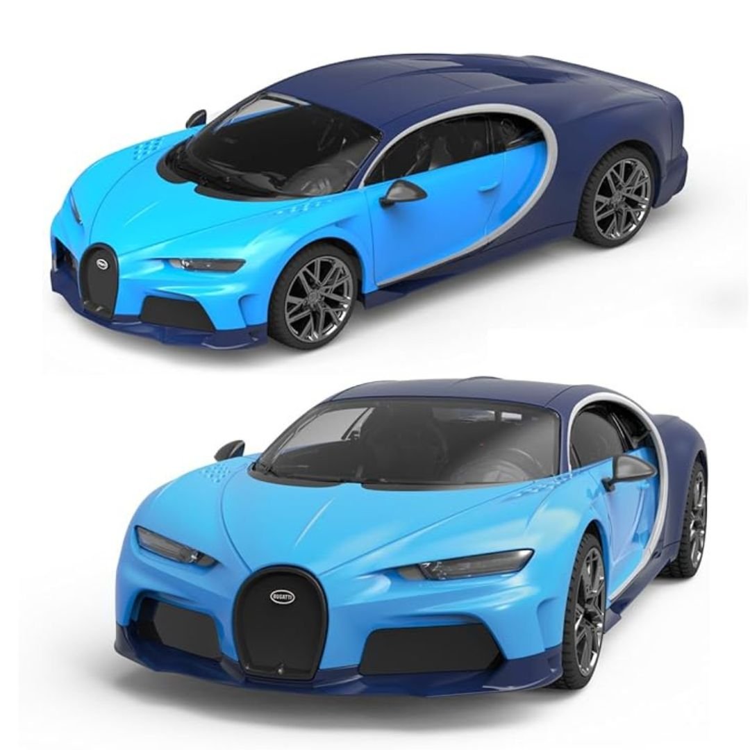 Zdalnie sterowany Bugatti Chiron RC 1:16 niebieskie