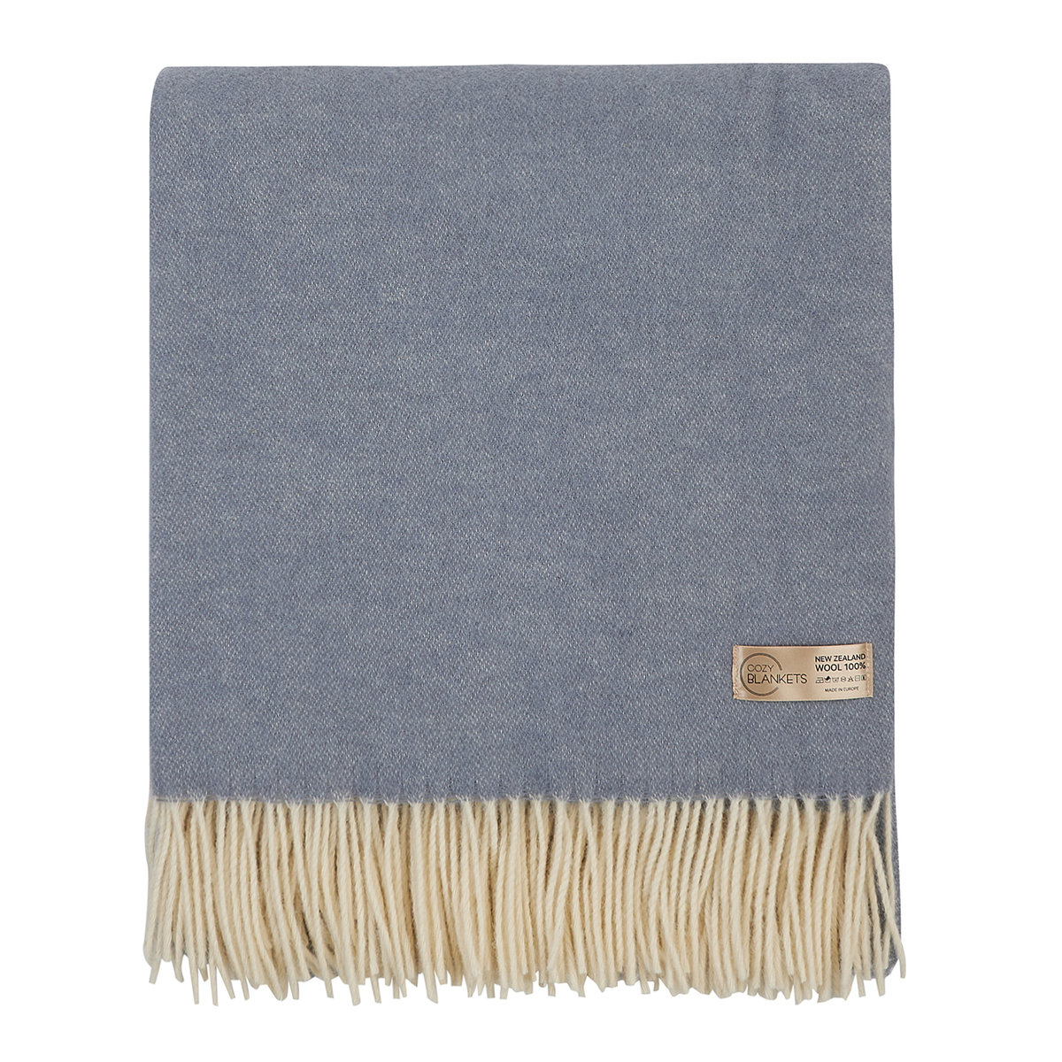 KOC WEŁNIANY cieply miękki 100% wełna pled koce 190x220 Cozy Blankets
