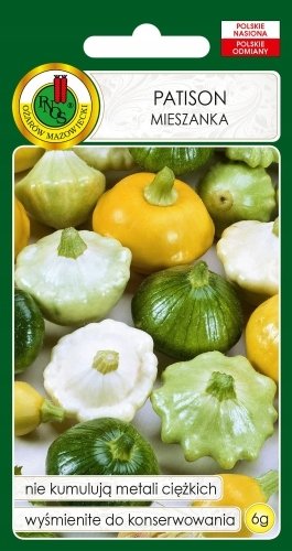 Mieszanka odmian PATISONY 6g nasiona PNOS