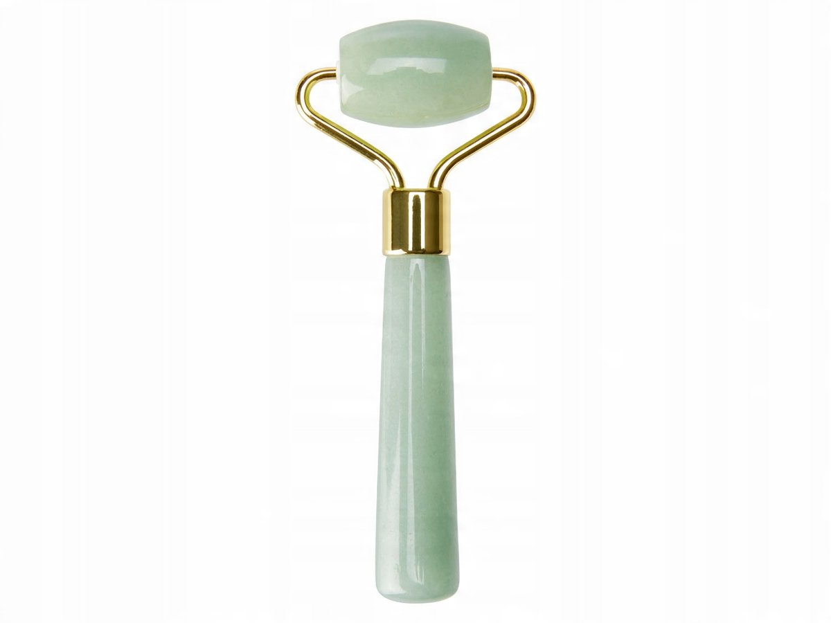 MASAŻER ROLLER DO TWARZY KAMIEŃ ZIELONY