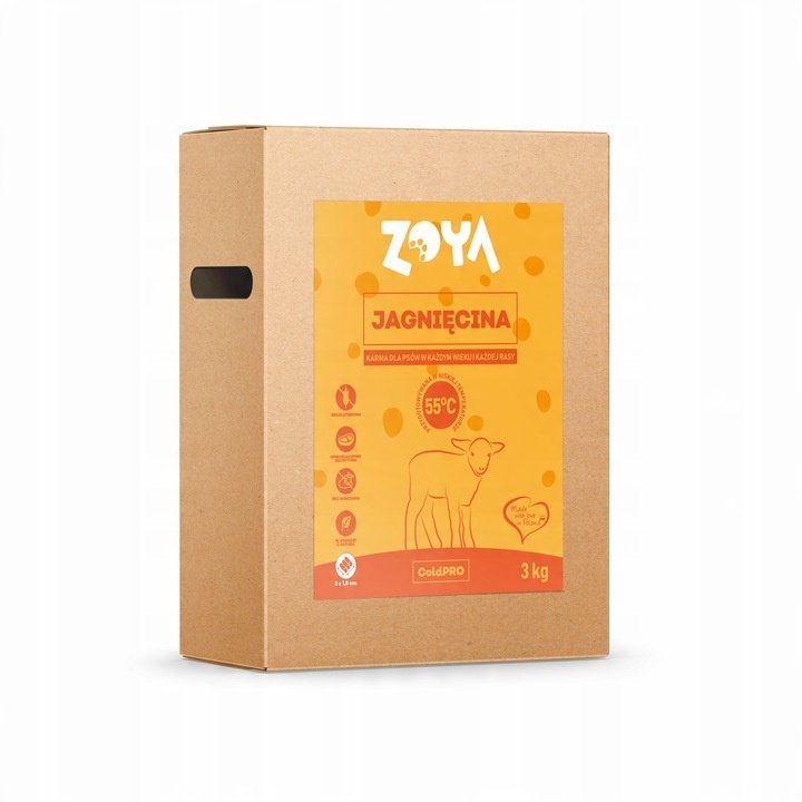 Zoya Coldpro Jagnięcina Sucha Karma Dla Psa 3Kg