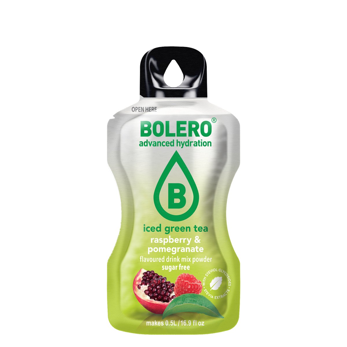 Bolero Sticks Iced Green Tea Raspberry & Pomegranate 3g