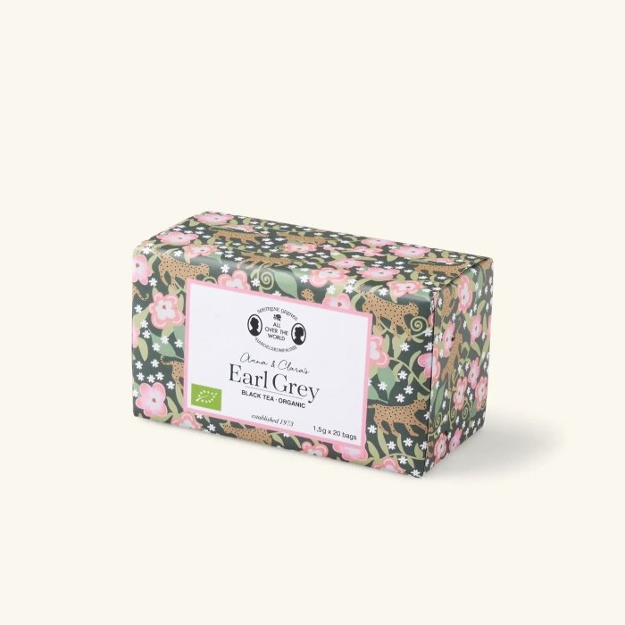 Czarna herbata Earl Grey w saszetkach Sostrene Grenes 30g