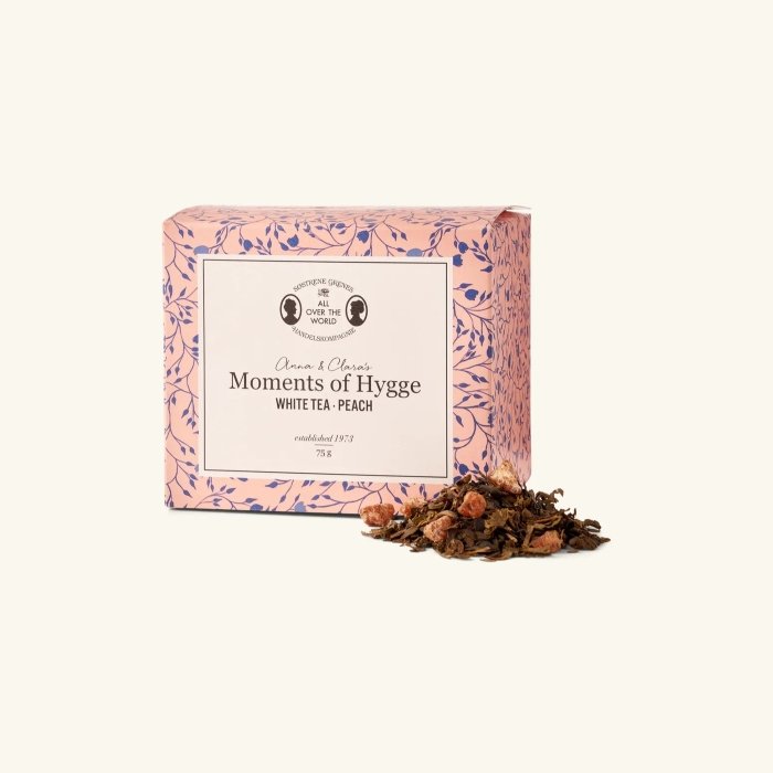 Biała herbata z brzoskwinią Sostrene Grenes Moments of Hygge 75g
