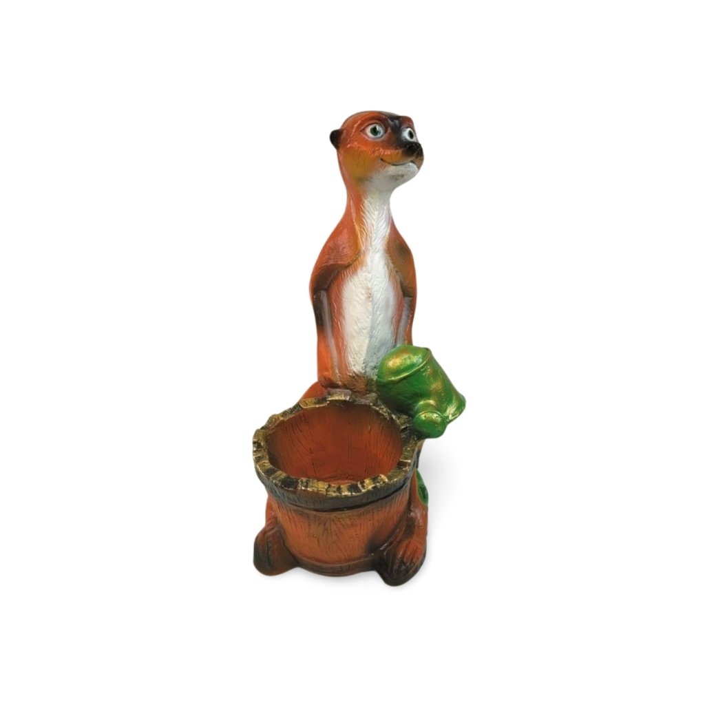 Figura Dekoracja Surykatka Donica