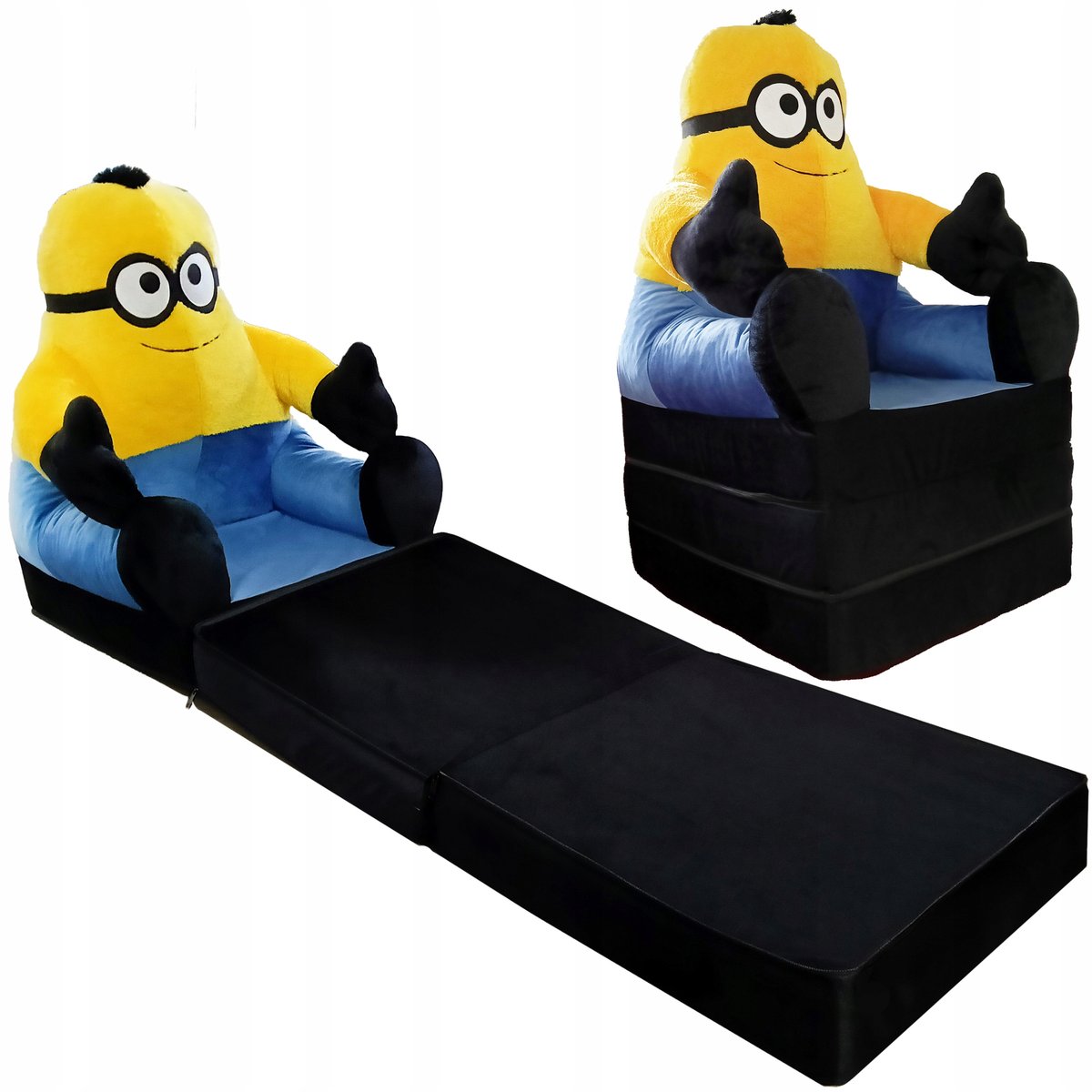 Maskotka niebieski miś Duży zabawka minionek