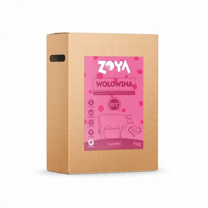 Zoya Coldpro Wołowina Sucha Karma Dla Psa 9Kg