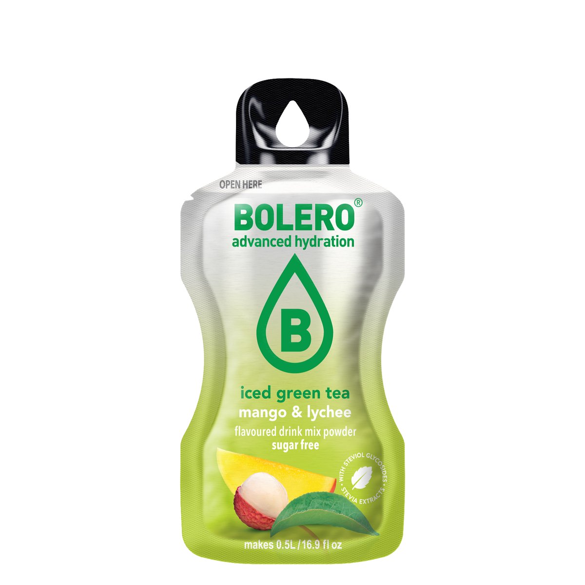 Bolero Sticks Iced Green Tea Mango & Lychee 3g