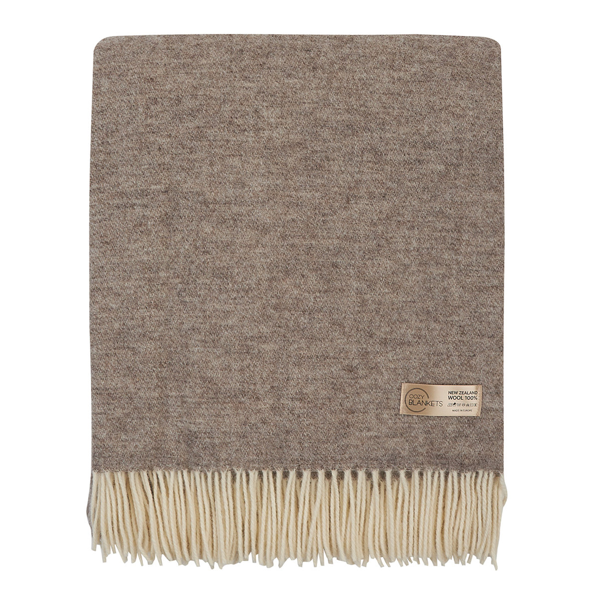 KOC WEŁNIANY cieply miękki 100% wełna pled koce 190x220 Cozy Blankets